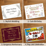 世界に１つだけのオリジナルプレート😁