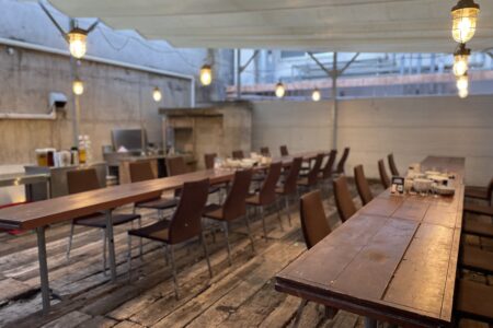 テラス席OPENしてみました＼(^o^)／